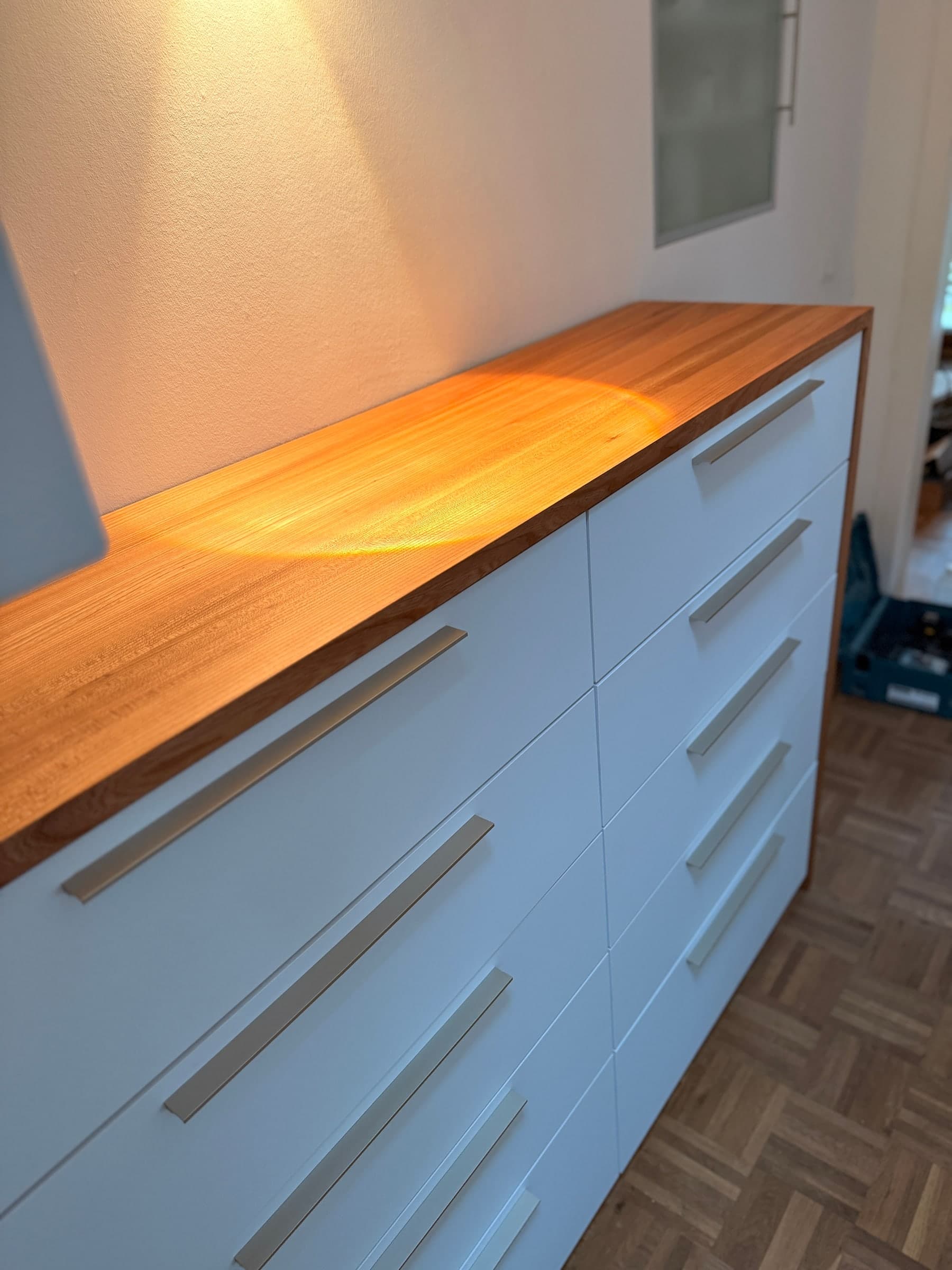 Kommode mit Ulme-Rahmen — Projekt Edingen-Neckarhausen — Detail 10