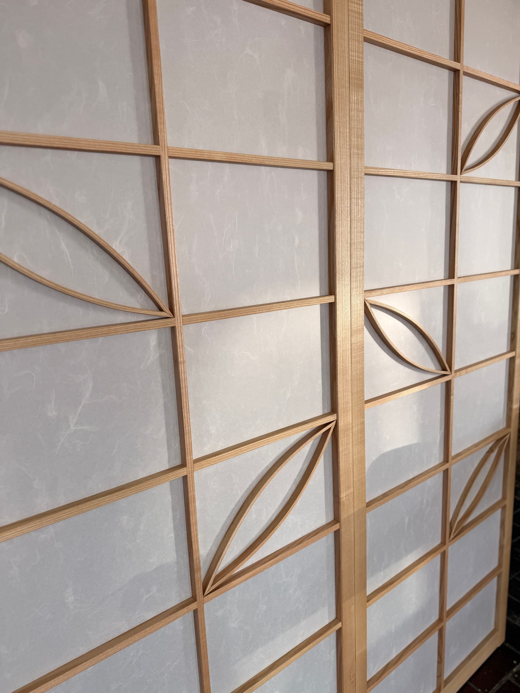 Shoji-Einbauschrank aus Ahorn — Projekt Schriesheim — Detail 2