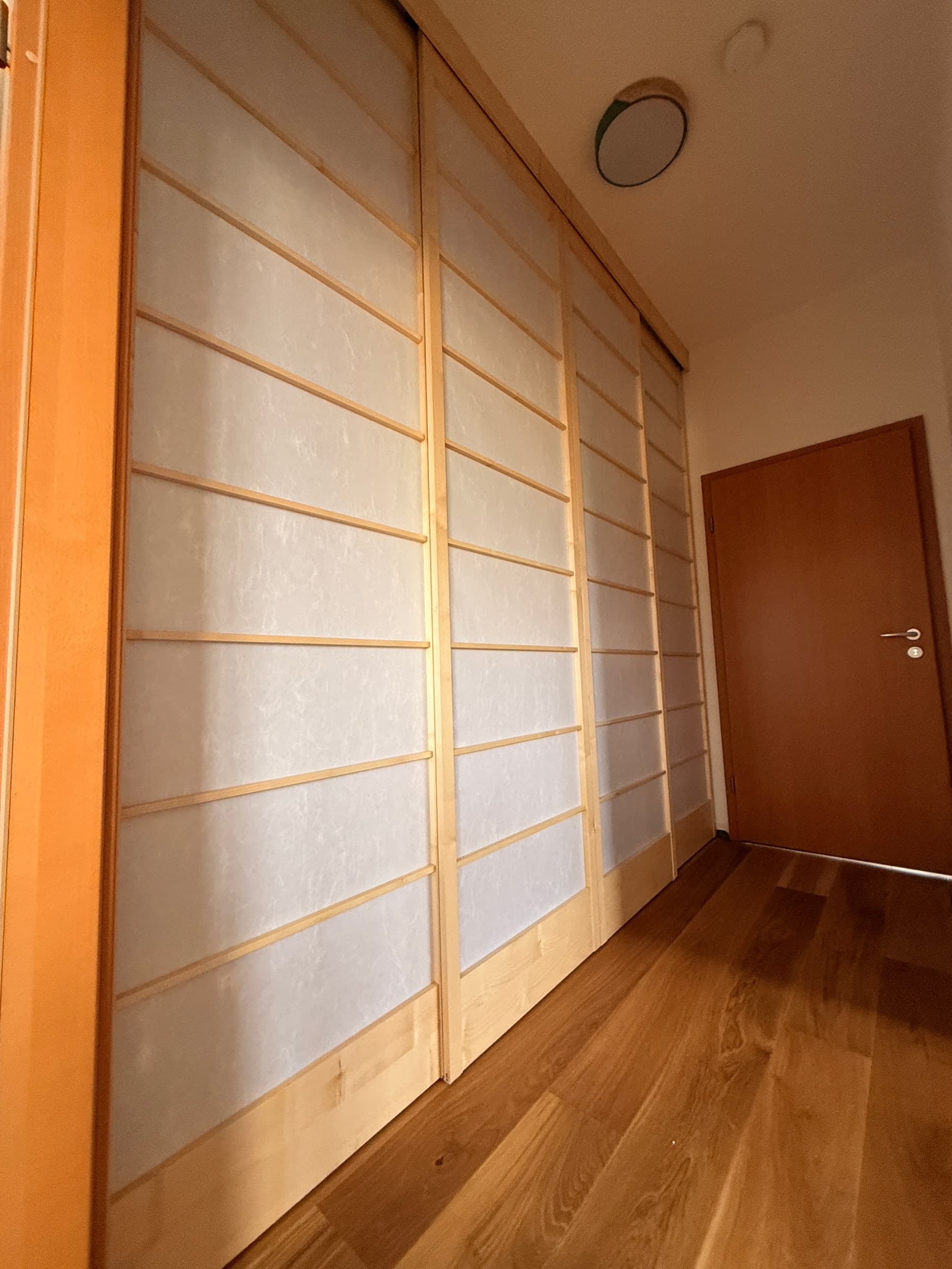 Shoji-Schiebetüren aus Ahorn — Projekt Darmstadt — Detail 6