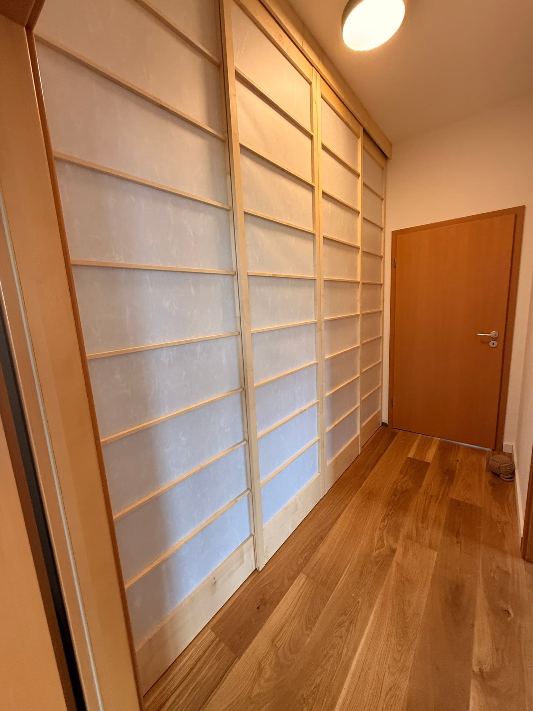 Shoji-Schiebetüren aus Ahorn — Projekt Darmstadt — Detail 7
