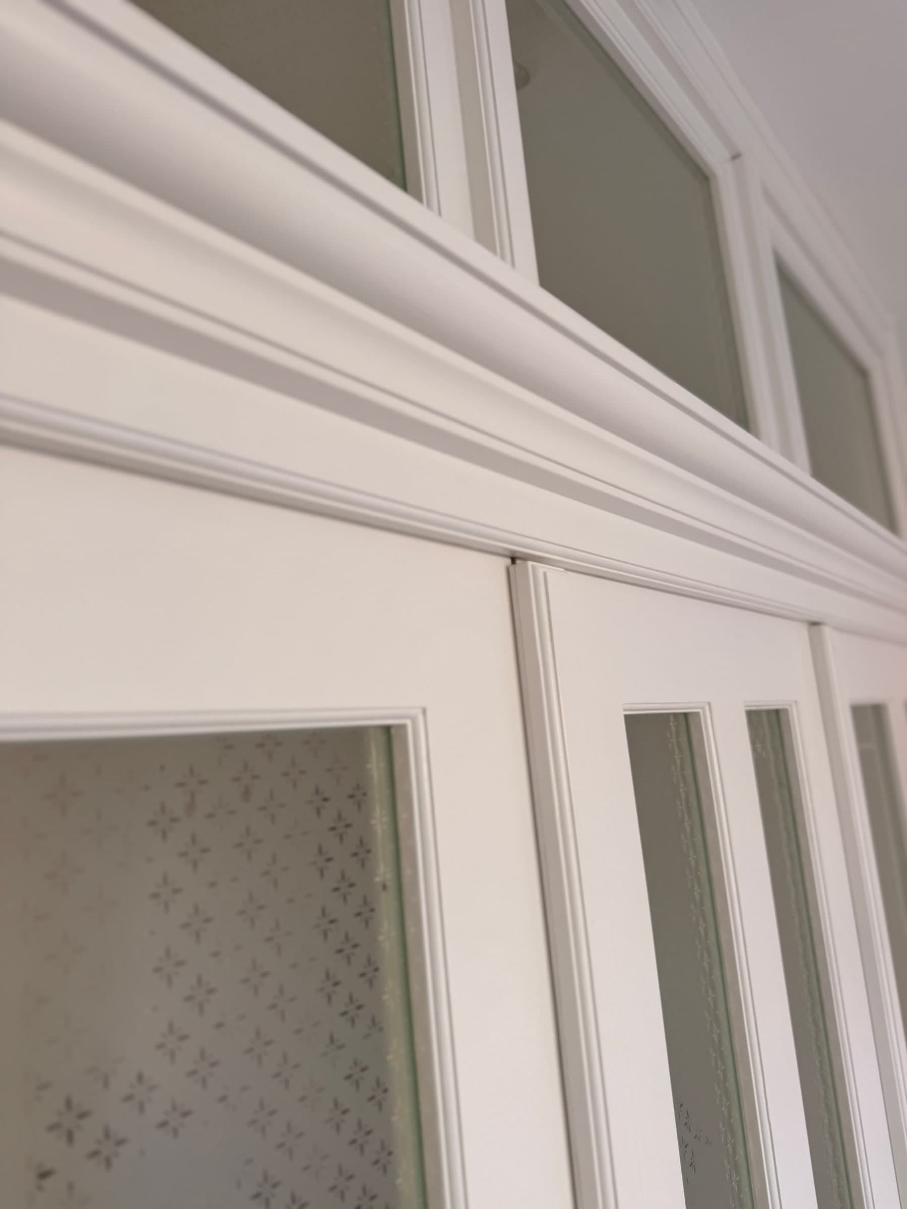 Wohnungseingangstür mit Ätzglas — Projekt Heidelberg — Detail 9